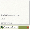 Colourmount Conservation Solid Colour 1.35mm Orchid Mountboard 1 sheet