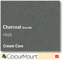 ColourMount Charcoal 1.25mm Cream Core Mountboard 1 sheet