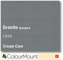 ColourMount Granite 1.25mm Cream Core Mountboard 1 sheet