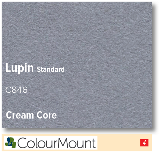ColourMount Lupin 1.25mm Cream Core Mountboard 1 sheet