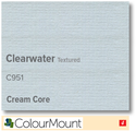 ColourMount Clearwater 1.25mm Cream Core Textured Mountboard 1 sheet