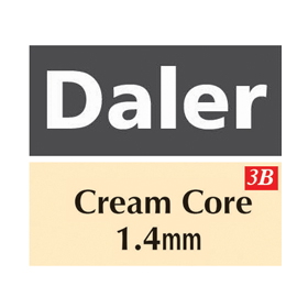 Daler Crimson 1.4mm Cream Core Mountboard 1 sheet