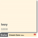 Daler Ivory 1.4mm Cream Core Mountboard 1 sheet