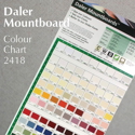 Daler Misty Grey 1.4mm Cream Core Mountboard 1 sheet