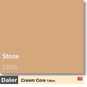 Daler Stone 1.4mm Cream Core Mountboard 1 sheet