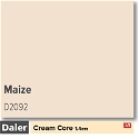 Daler Maize 1.4mm Cream Core Mountboard 1 sheet