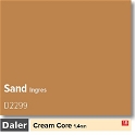 Daler Sand 1.4mm Cream Core Ingres Mountboard 1 sheet