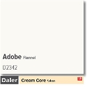 Daler Flannel Adobe 1.4mm Cream Core Mountboard 1 sheet