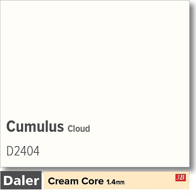 Daler Cloud Cumulus 1.4mm Cream Core Mountboard 1 sheet