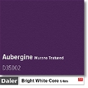 Daler Aubergine 1.4mm White Core Murano Textured Mountboard 1 sheet