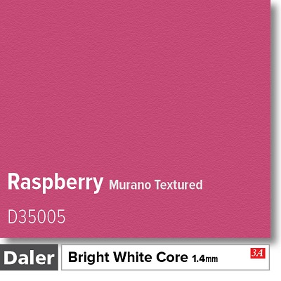 Daler Bright White Core Murano Raspberry Mountboard 1 sheet