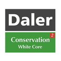 Daler Conservation Soft White Core Charcoal Black Mountboard 1 sheet