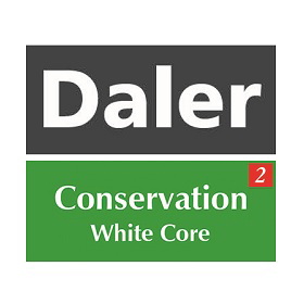 Daler Conservation Soft White Core Cream Caramel Ingres Mountboard 1 sheet