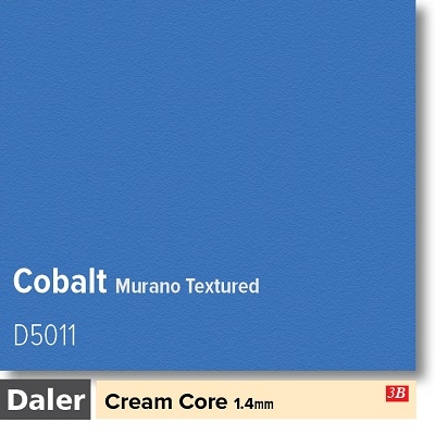 Daler Cobalt 1.4mm Cream Core Murano Textured Mountboard 1 sheet