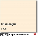 Daler Champagne 1.4mm White Core Mountboard 1 sheet