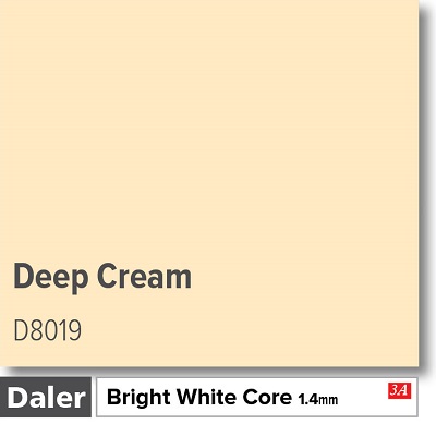 Daler Deep Cream 1.4mm White Core Mountboard 1 sheet