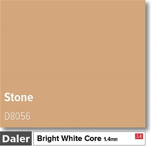 Daler Bright White Core Stone Mountboard 1 sheet