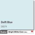 Daler Delft Blue 1.4mm White Core Mountboard 1 sheet