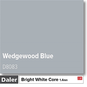 Daler Bright White Core Wedgewood Mountboard 1 sheet