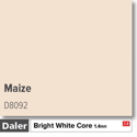 Daler Maize 1.4mm White Core Mountboard 1 sheet