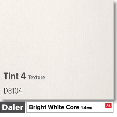 Daler Tint 4 1.4mm White Core Textured Mountboard 1 sheet