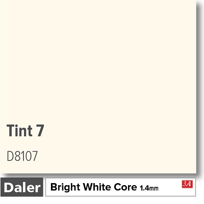 Daler Tint 7 1.4mm White Core Mountboard 1 sheet