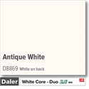 Daler Antique White 2.6mm White Core Mountboard 1 sheet