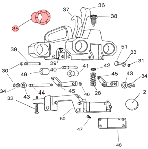 Fletcher 3100 Bushing