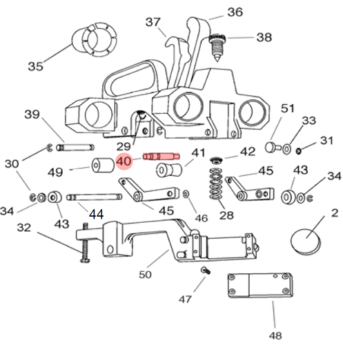 Pivot Arm Shaft