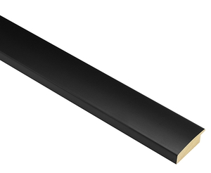 40x14mm 'Mono' Matt Black FSC™ Certified 100% Frame Moulding