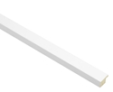 20x13mm 'Mono' Matt White Frame Moulding