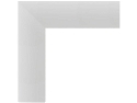 40x14mm 'Mono' Matt White FSC 100% Frame Moulding