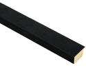 35mm 'Casa' Embossed Black FSC 100% Frame Moulding