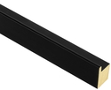 30mm deep 'Floater' Matt Black Smooth FSC 100% Frame Moulding  