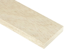 55mm Base 'Cubik L Style' Bare Wood Ayous Frame Moulding