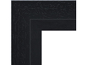 30mm 'Revival L Style' Black 42mm rebate Frame Moulding