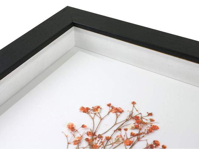 28mm 'Tivoli' Black FSC™ Certified 100% Frame Moulding