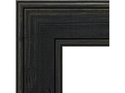 62mm 'Driftwood' Distressed Charcoal Frame Moulding