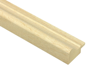 32x21mm 'Bare Wood' Ayous Frame Moulding