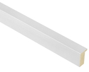 21mm 'Domino' White Open Grain FSC 100% Frame Moulding