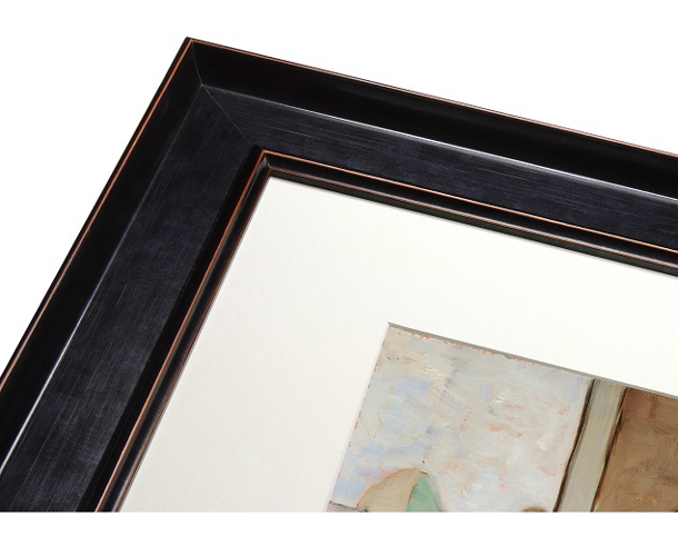 70mm 'Opus' Ebony FSC Mix 70% Frame Moulding