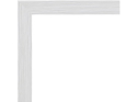 18mm 'Graffiti' White FSC Mix 70% Frame Moulding