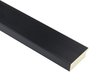 58mm 'Orbit' Brushed Black Frame Moulding