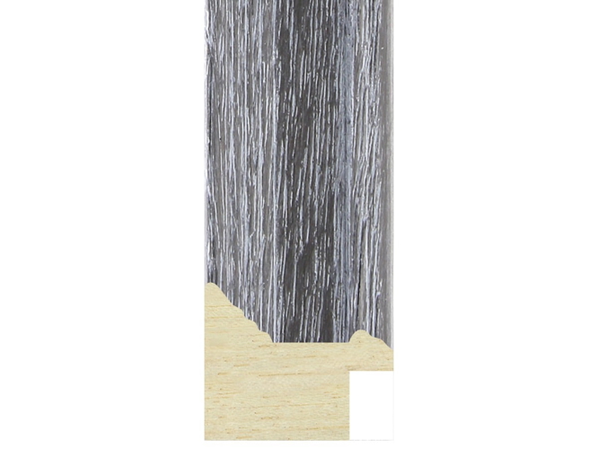 30mm 'Osborne' Dark Grey Lime Wash FSC 100% Frame Moulding