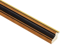 25mm 'Coniston' Walnut Gold Sight Edge FSC 100% Frame Moulding