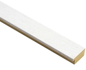 38mm 'Domino' White Open Grain FSC™ Certified 100% Frame Moulding