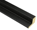 25x39mm 'Bloc L Style' Black Frame Moulding