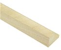 25x39mm 'Bloc L Style' Bare Wood Ayous Frame Moulding
