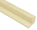 25x39mm 'Bloc L Style' Bare Wood Ayous Frame Moulding