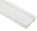 84mm 'St Ives' White FSC 100% Frame Moulding